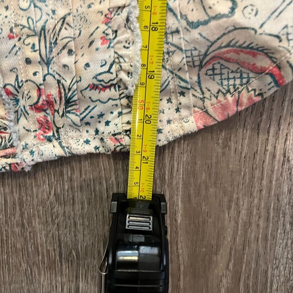 Anthropologie Pilcro Printed Corset Top - Picture 13 of 13